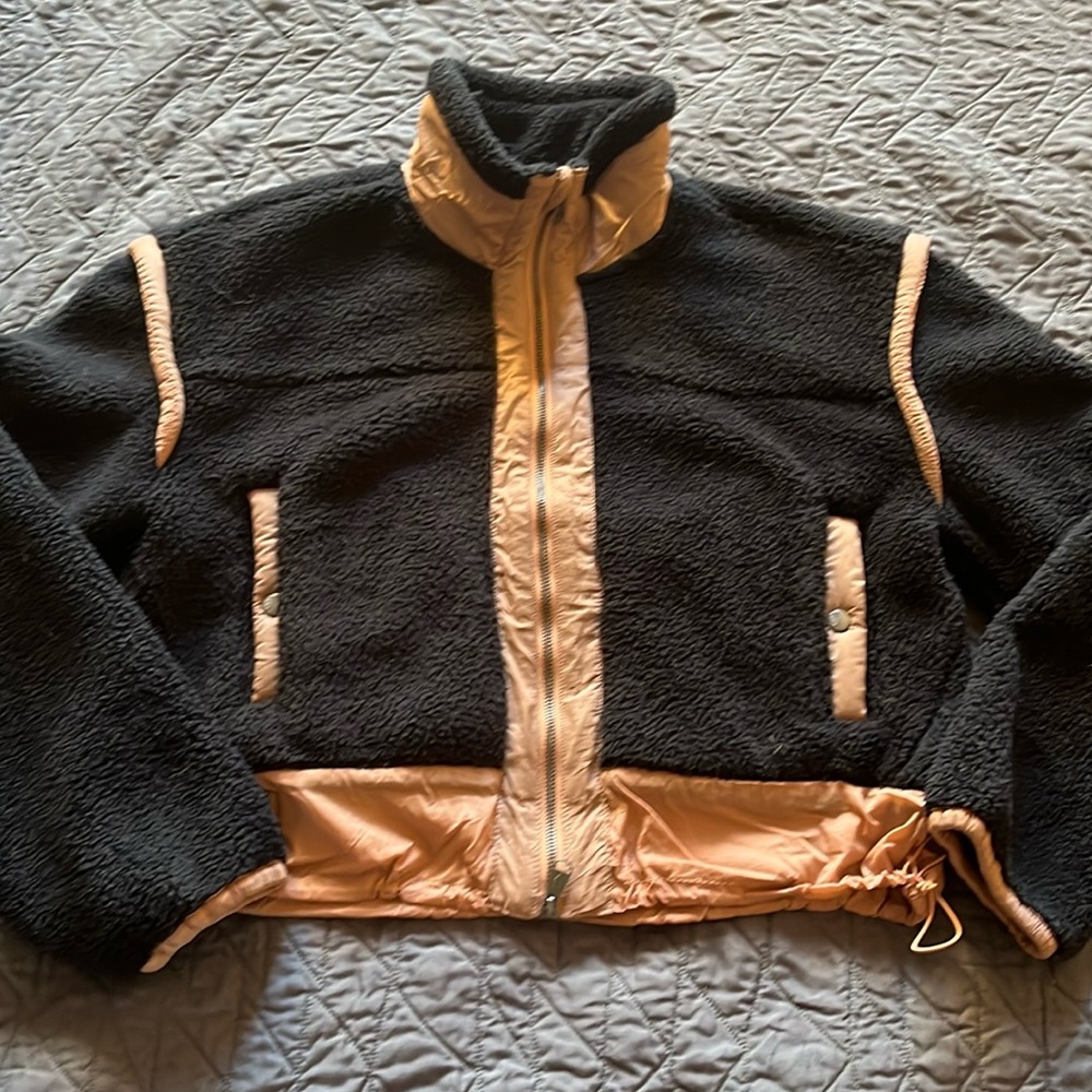 fp movement Drop Shoulder Fleece Jacket